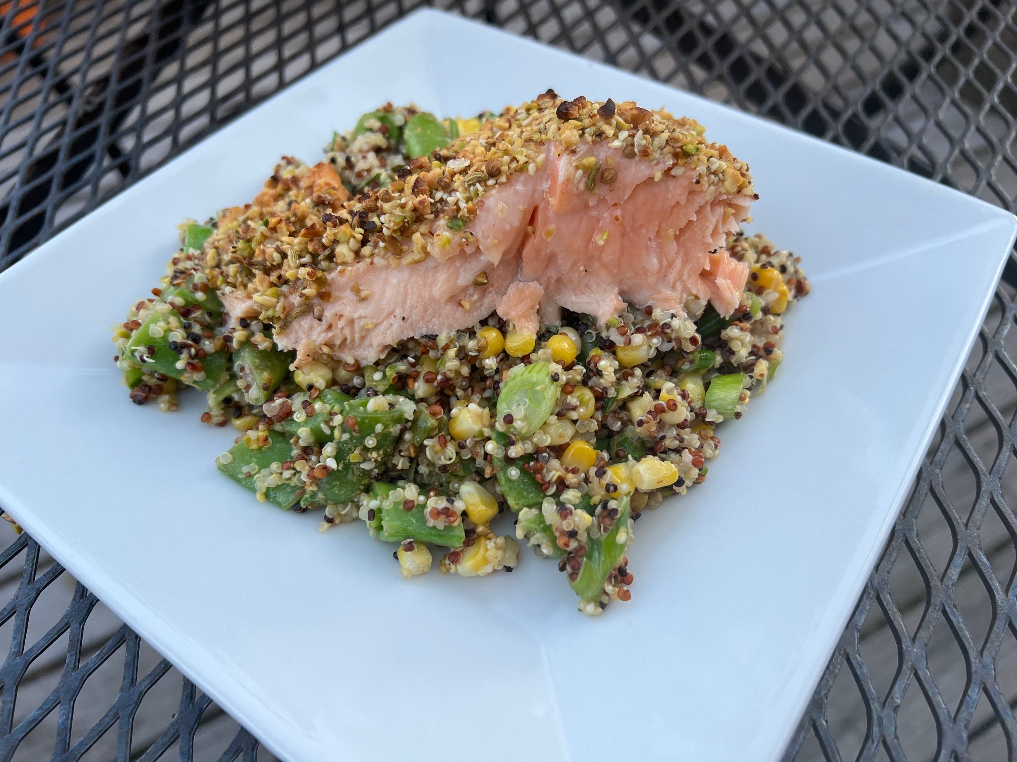Salmon with Quinoa Salad