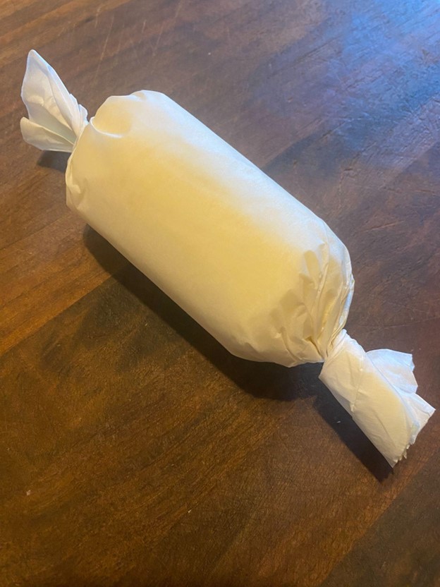 Rolled butter