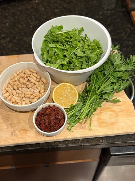 Salad ingredients