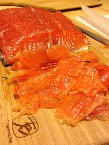 salmon shred