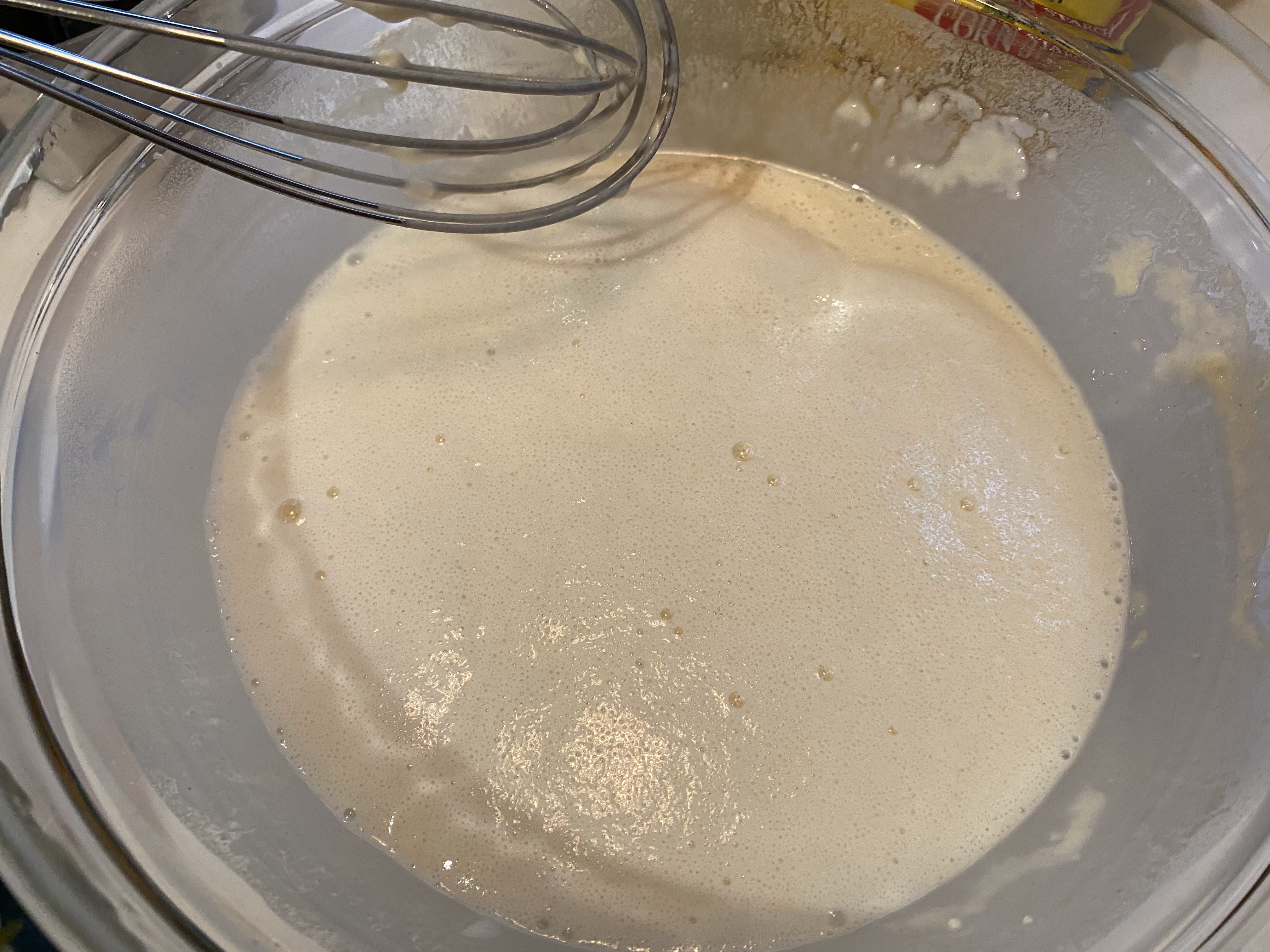 Mixing batter