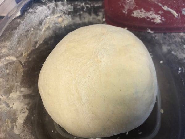 smooth dough ball