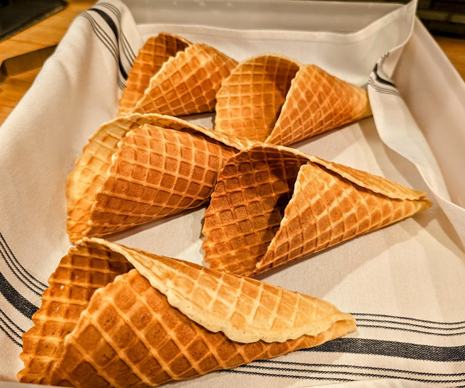 Waffle cones