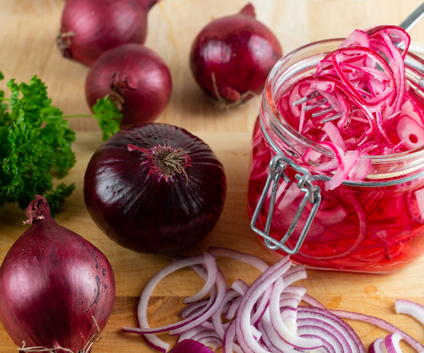 Quick Pickled Red Onions