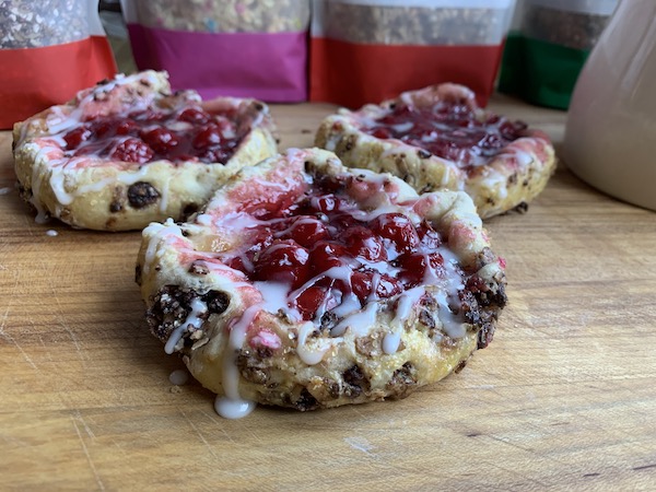 Cherry Cheese Danishes