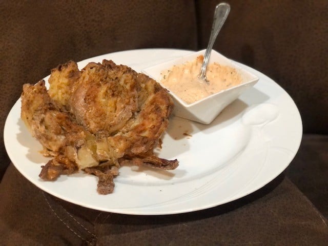 Air Fried Blooming Onion