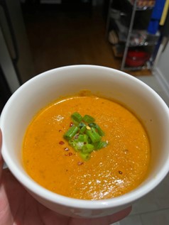 Carrot and Ginger Coconut Soup