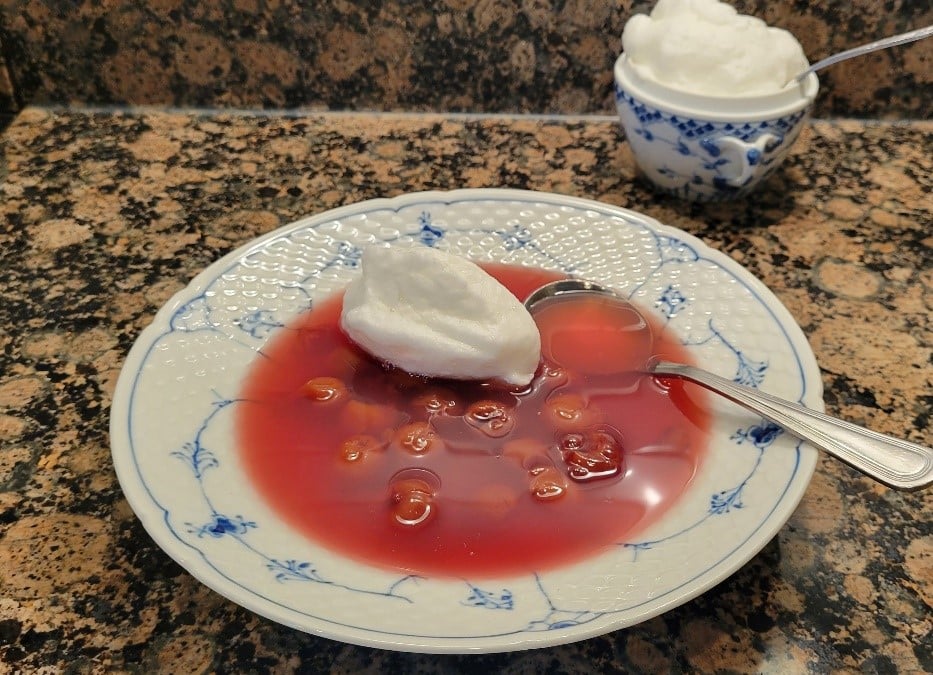 Cold Cherry Soup