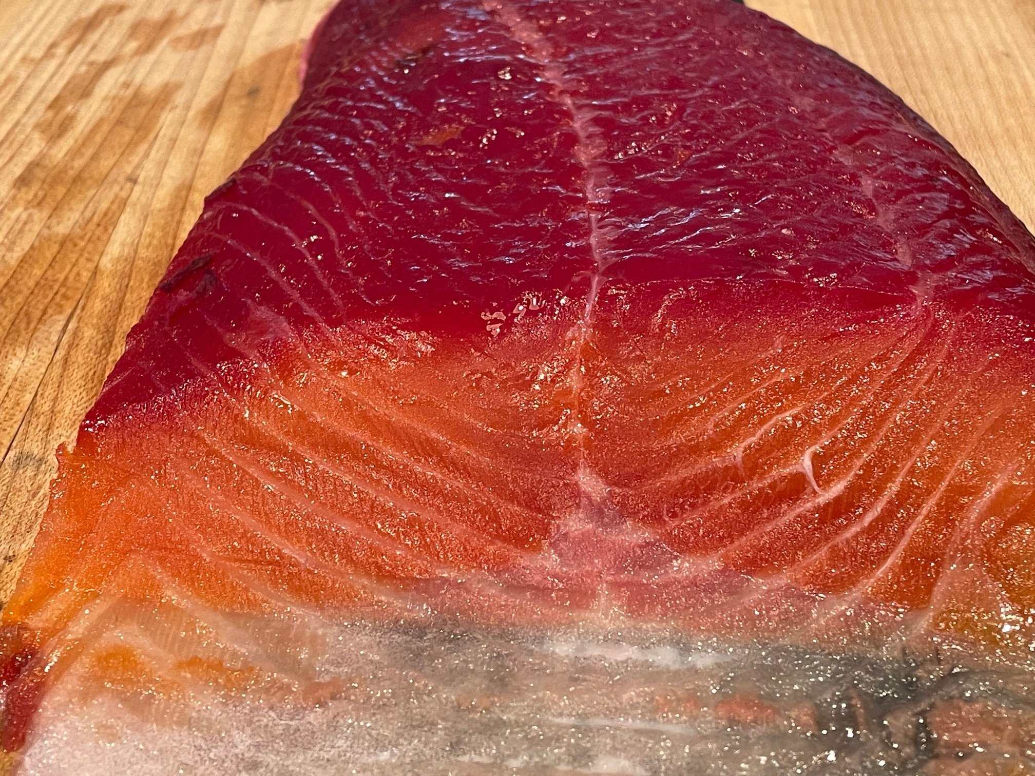 Beet Cured Salmon Gravlax