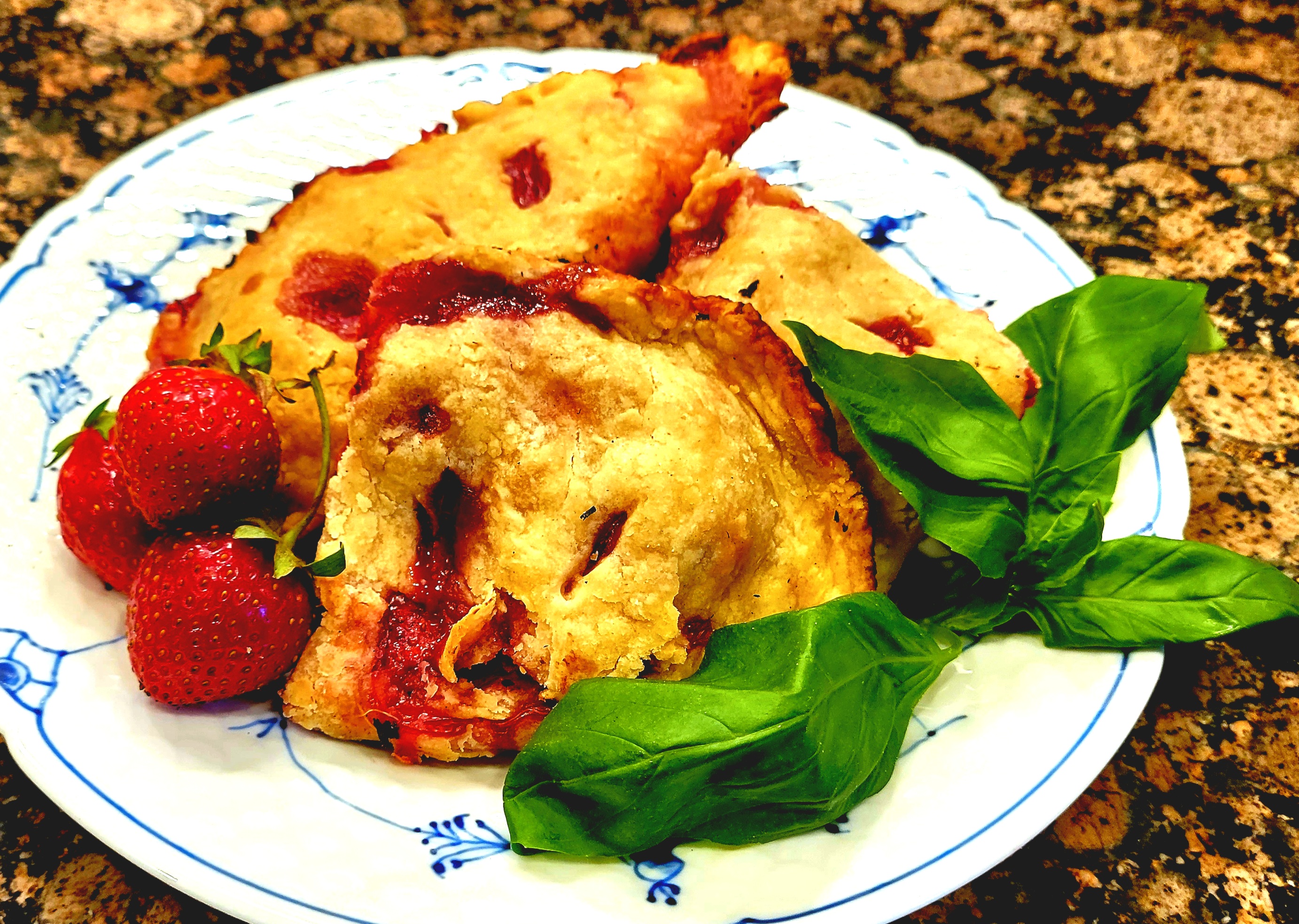 Grilled Strawberry-Rhubarb Hand Pies