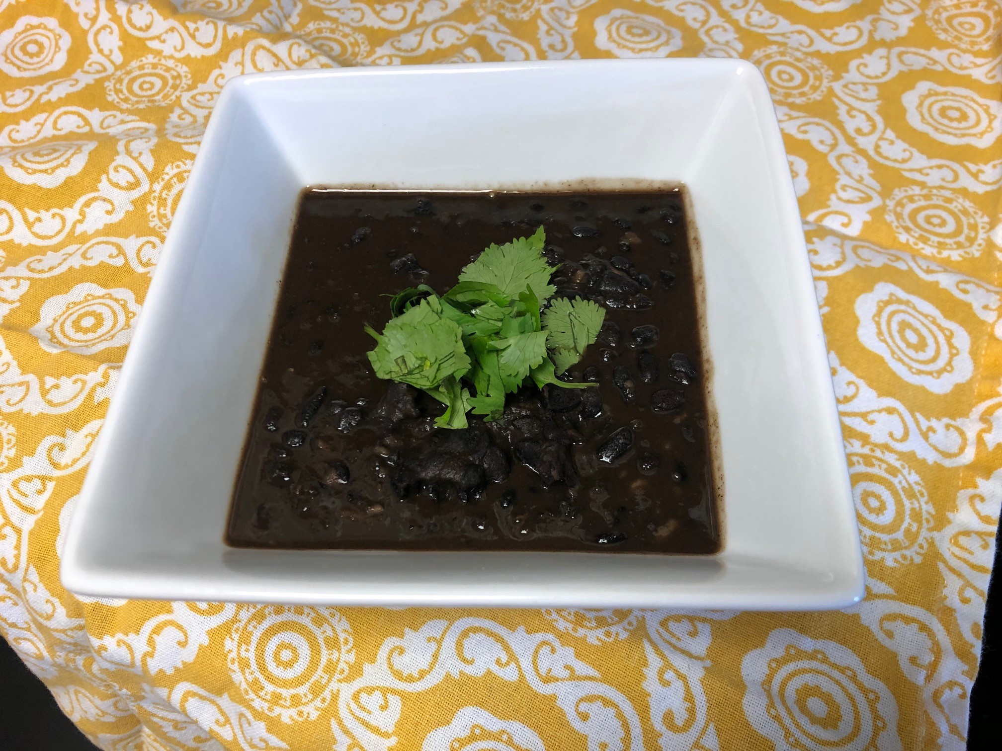 Instant Pot Black Bean Soup